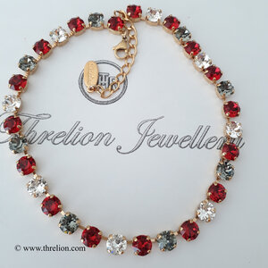 Necklace with Swarovski-Crystals
